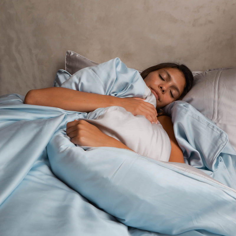 The BRISA Over-Sized Autumn Eucalyptus Bedding Set